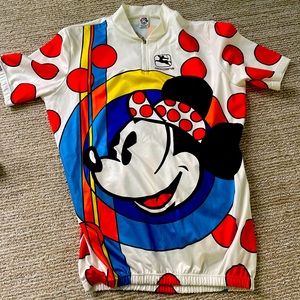 Vintage Mickey Mouse Giordana Disney Cycling Jersey